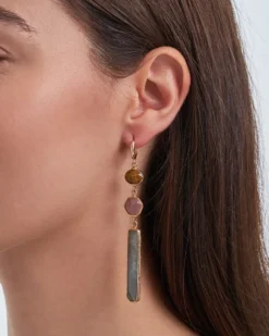 Bijou Brigitte Créoles - Natural Gems New