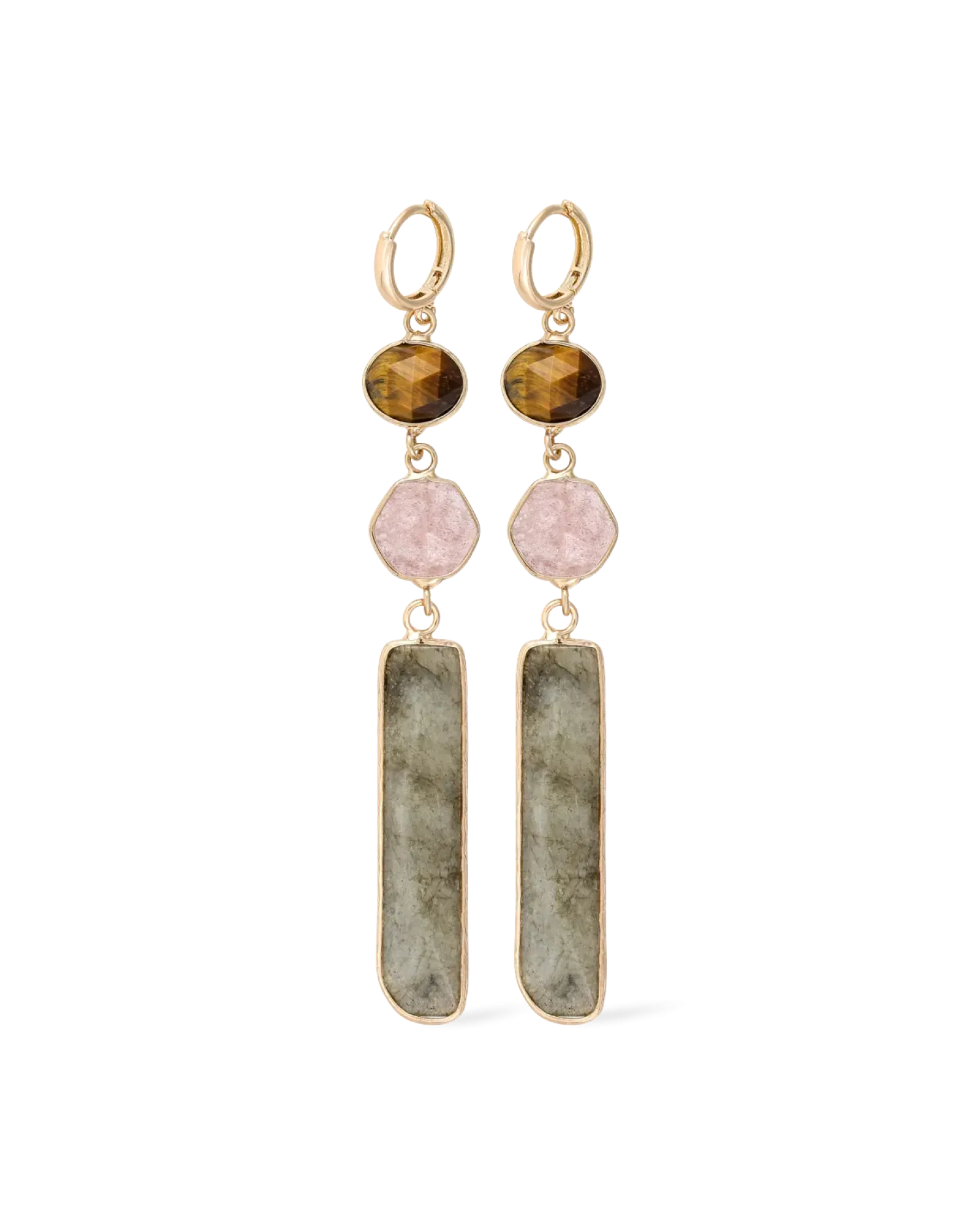 Bijou Brigitte Créoles - Natural Gems New