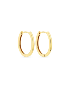Bijou Brigitte Créoles - Oval Gold Discount