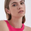 Bijou Brigitte Créoles - Oval Rosegold Best