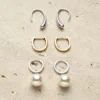 Bijou Brigitte Créoles - Pearly Catch Online