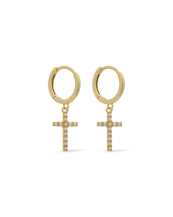 Bijou Brigitte Créoles - Pearly Cross