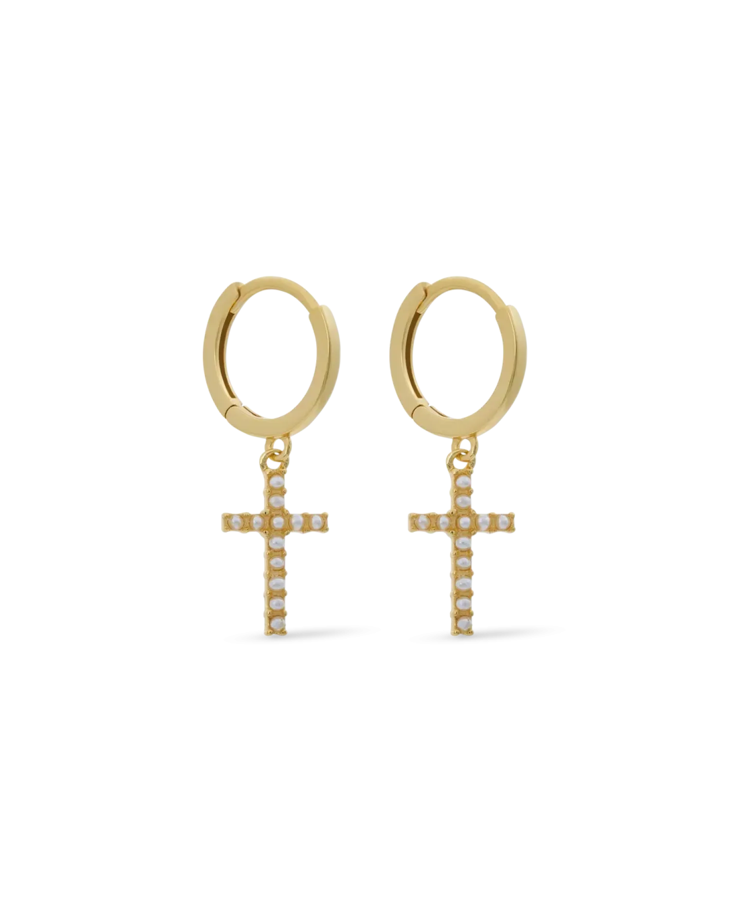Bijou Brigitte Créoles - Pearly Cross
