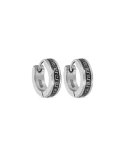 Bijou Brigitte Créoles pour homme - Steel Labyrinth Online