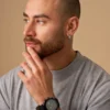 Bijou Brigitte Créoles pour homme - Timeless Steel Discount