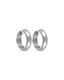 Bijou Brigitte Créoles pour homme - Timeless Steel Discount