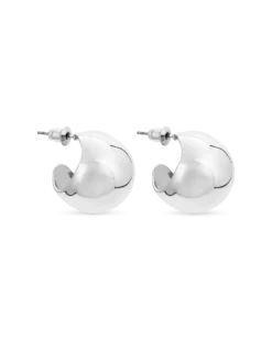 Bijou Brigitte Créoles - Puffy Silver New