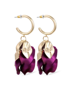 Bijou Brigitte Créoles - Purple Gleam Outlet