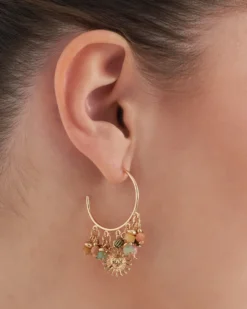 Bijou Brigitte Créoles - Radiant Gemstone Sale