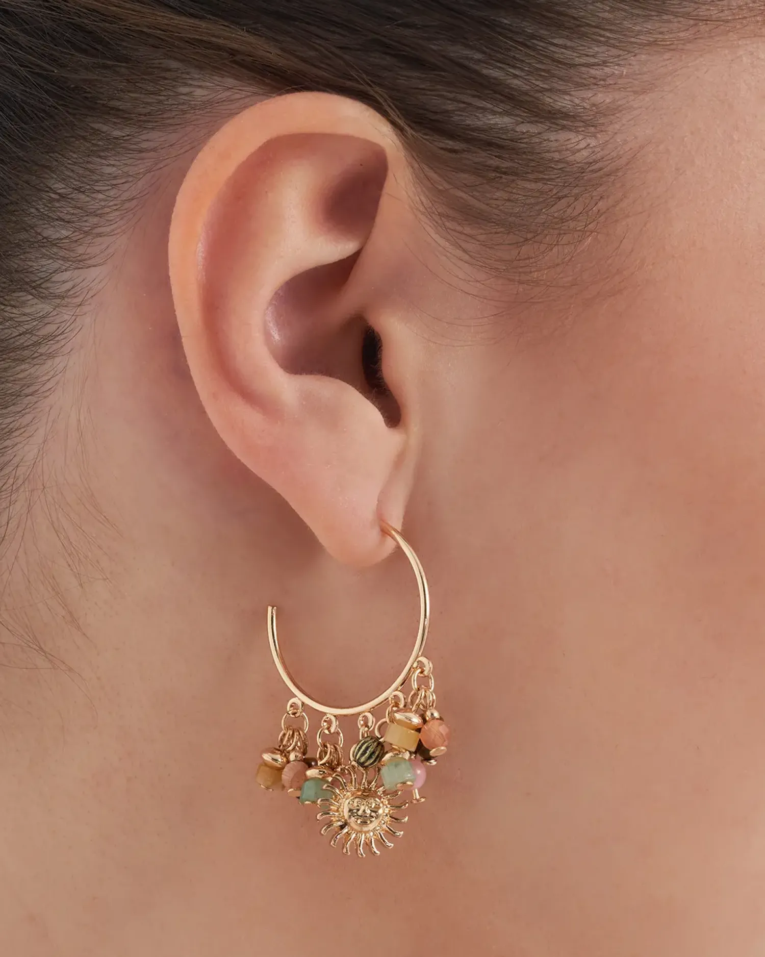 Bijou Brigitte Créoles - Radiant Gemstone Sale