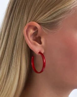 Bijou Brigitte Créoles - Red Pop Clearance