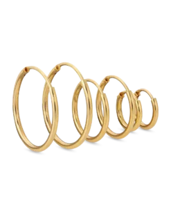 Bijou Brigitte Créoles - Set of Gold Sale