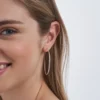 Bijou Brigitte Créoles - Silver Clarity Sale