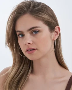 Bijou Brigitte Créoles - Silver Clarity Sale