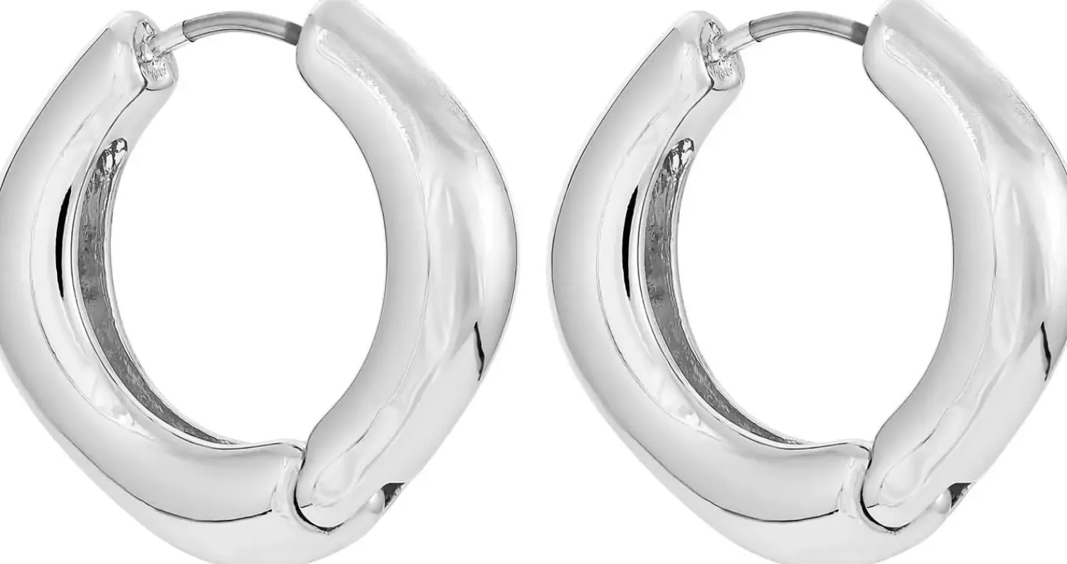 Bijou Brigitte Créoles - Silver Gleam Sale