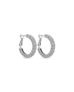 Bijou Brigitte Créoles - Silver Ice Clearance