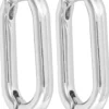 Bijou Brigitte Créoles - Silver Oval New