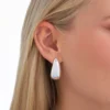 Bijou Brigitte Créoles - Silver Pear New