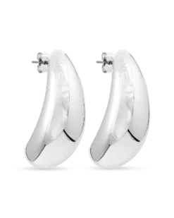Bijou Brigitte Créoles - Silver Pear New