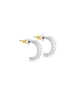 Bijou Brigitte Créoles - Silver Shimmer Outlet