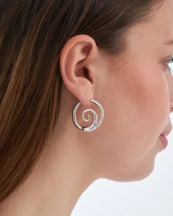 Bijou Brigitte Créoles - Silver Spirals Best