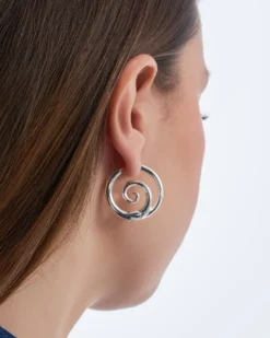 Bijou Brigitte Créoles - Silver Spirals Best