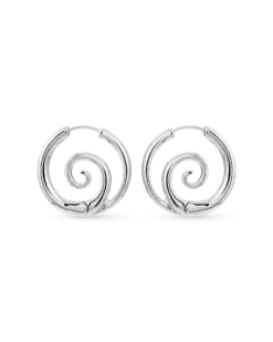 Bijou Brigitte Créoles - Silver Spirals Best