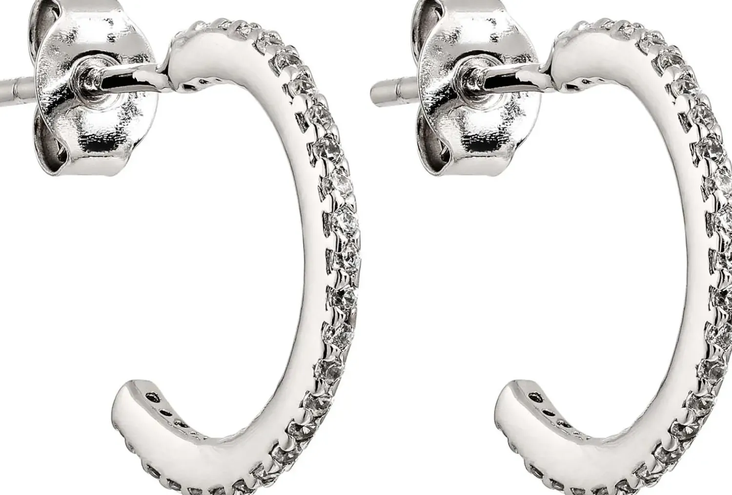 Bijou Brigitte Créoles - Slim Silver Discount