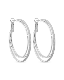 Bijou Brigitte Créoles - Sparkling Silver New