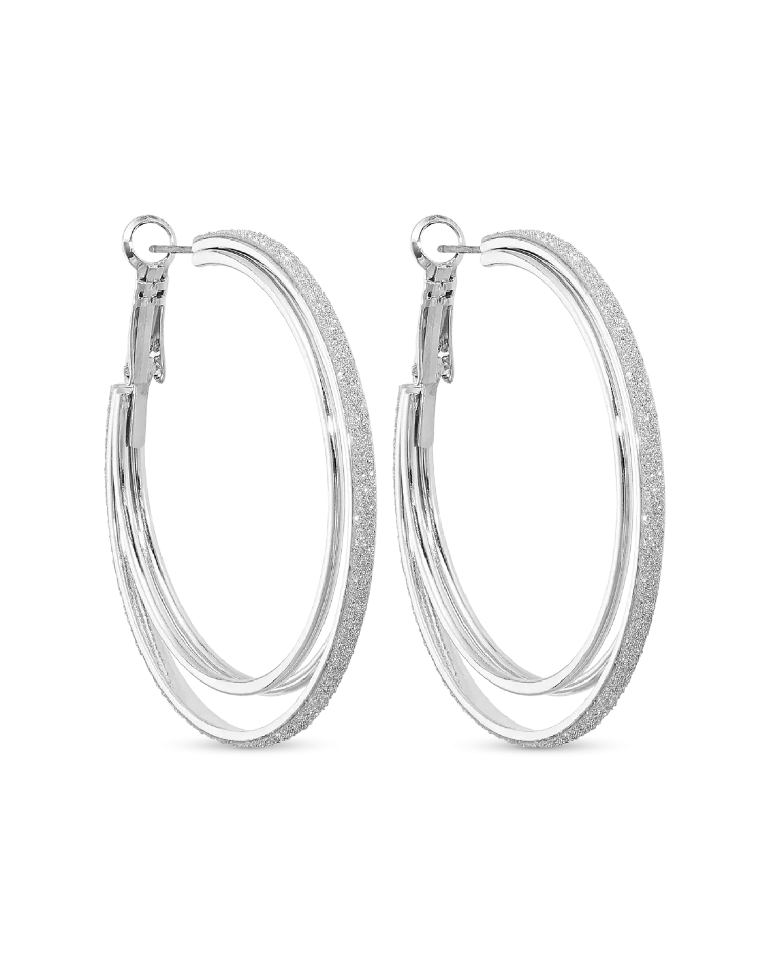 Bijou Brigitte Créoles - Sparkling Silver New