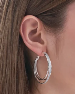 Bijou Brigitte Créoles - Sparkling Silver New