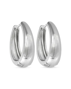 Bijou Brigitte Créoles - Steel Glamour Outlet