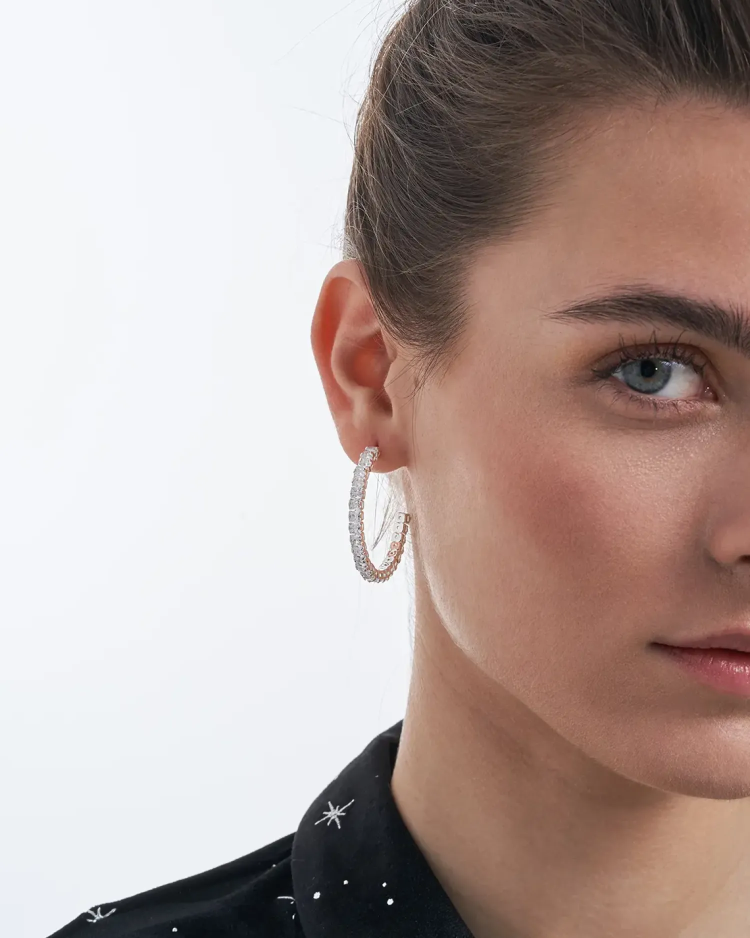Bijou Brigitte Créoles - Trendy Zirconia Clearance