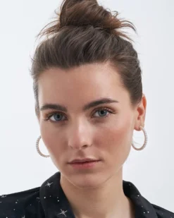 Bijou Brigitte Créoles - Trendy Zirconia Clearance