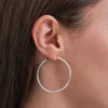 Bijou Brigitte Créoles - Trio / argent Sale