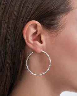 Bijou Brigitte Créoles - Trio / argent Sale