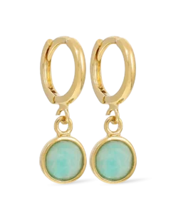 Bijou Brigitte Créoles - Wonderful Amazonite Outlet