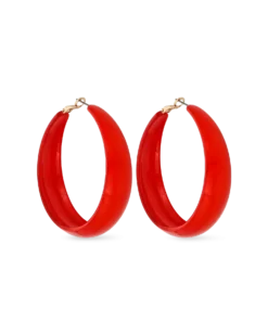 Bijou Brigitte Créoles - Wonderful Red Hot