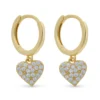Bijou Brigitte Créoles - Zirconia Heart New