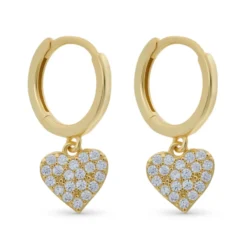 Bijou Brigitte Créoles - Zirconia Heart New