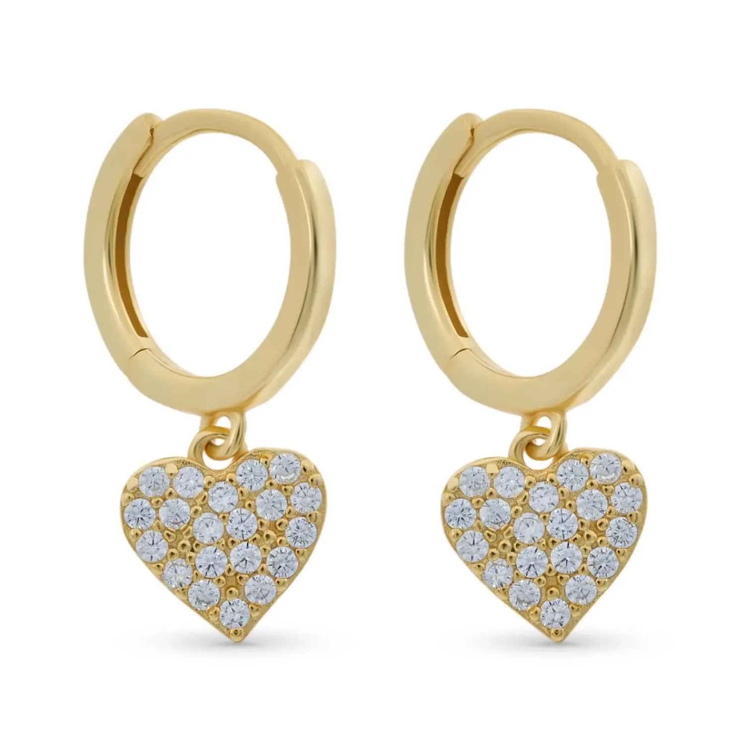 Bijou Brigitte Créoles - Zirconia Heart New