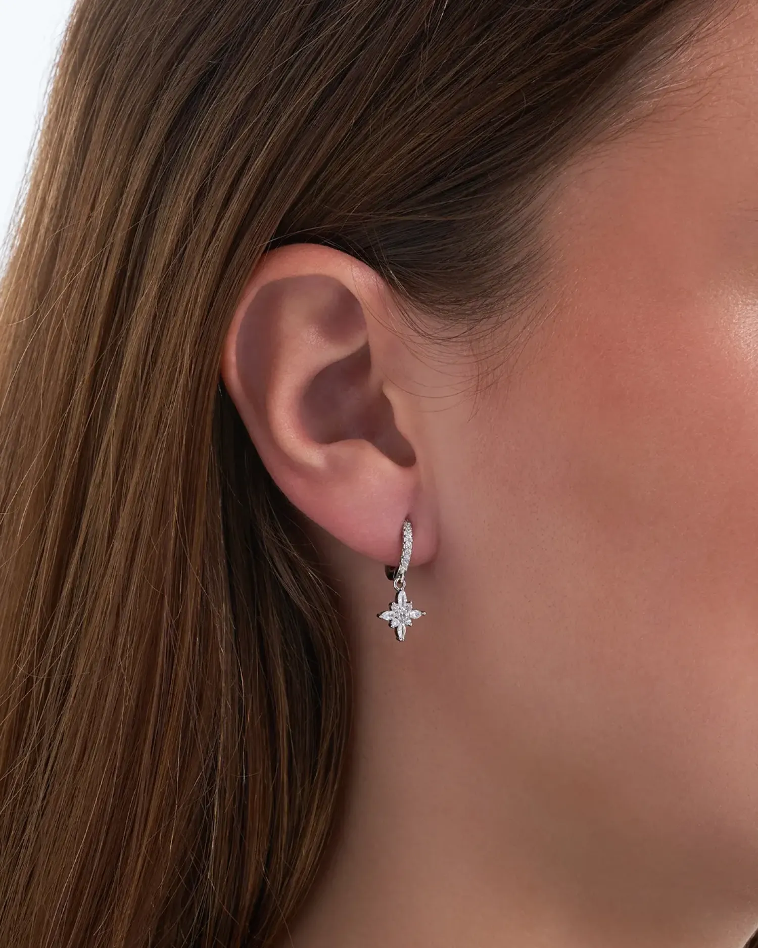 Bijou Brigitte Créoles - Zirconia Stars Sale