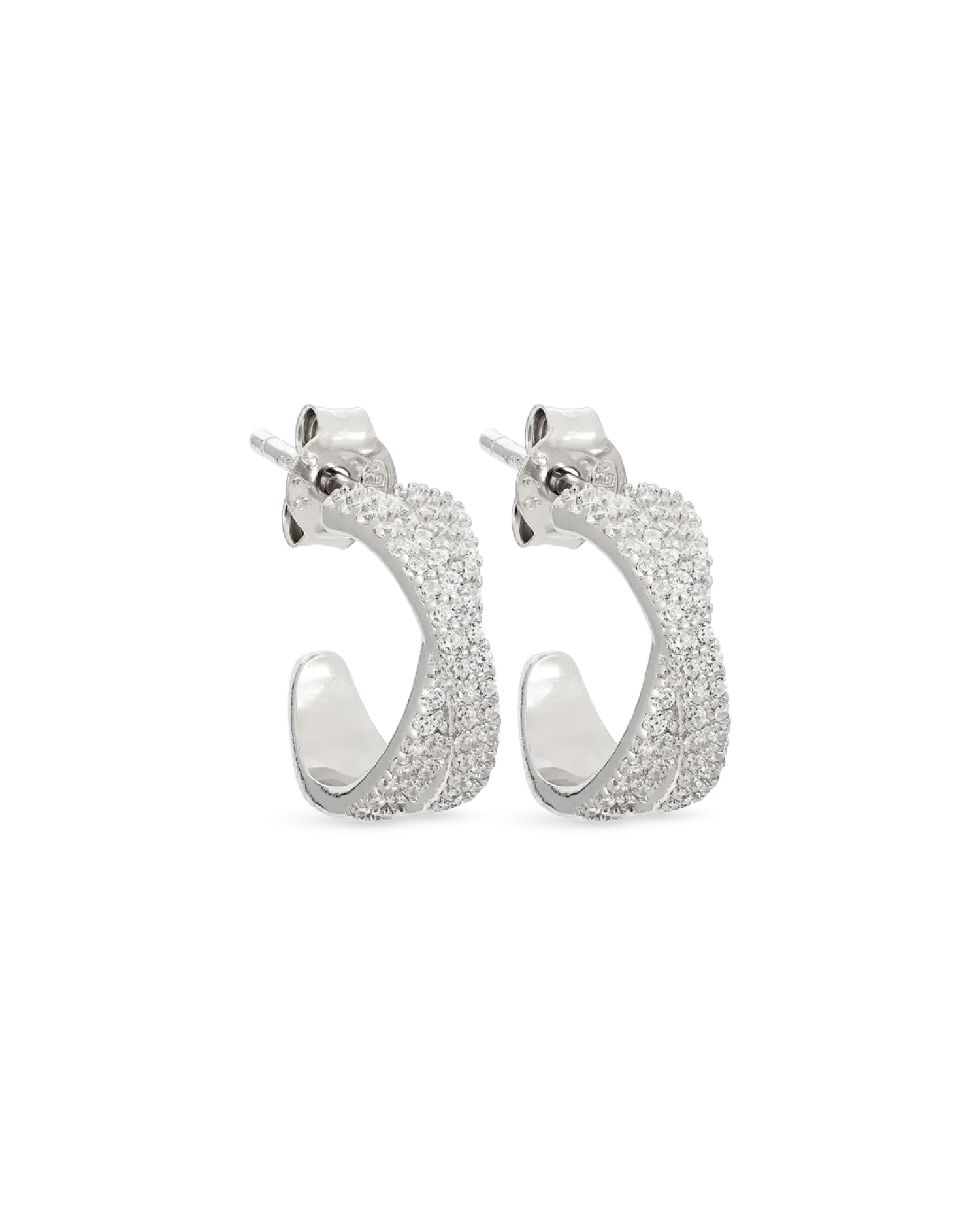 Bijou Brigitte Créoles - Zirkonia Twist