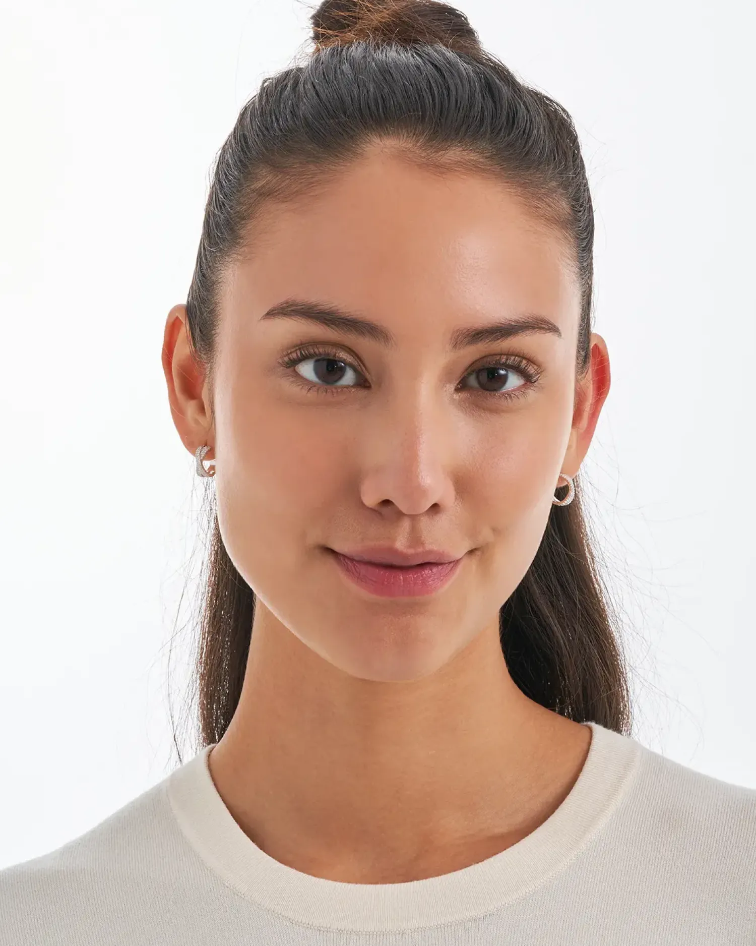 Bijou Brigitte Créoles - Zirkonia Twist