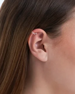 Bijou Brigitte Earcuff - Silver Infinity Outlet