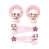 Bijou Brigitte Ensemble d'accessoires à cheveux pour enfants - Sweet Cat Hot