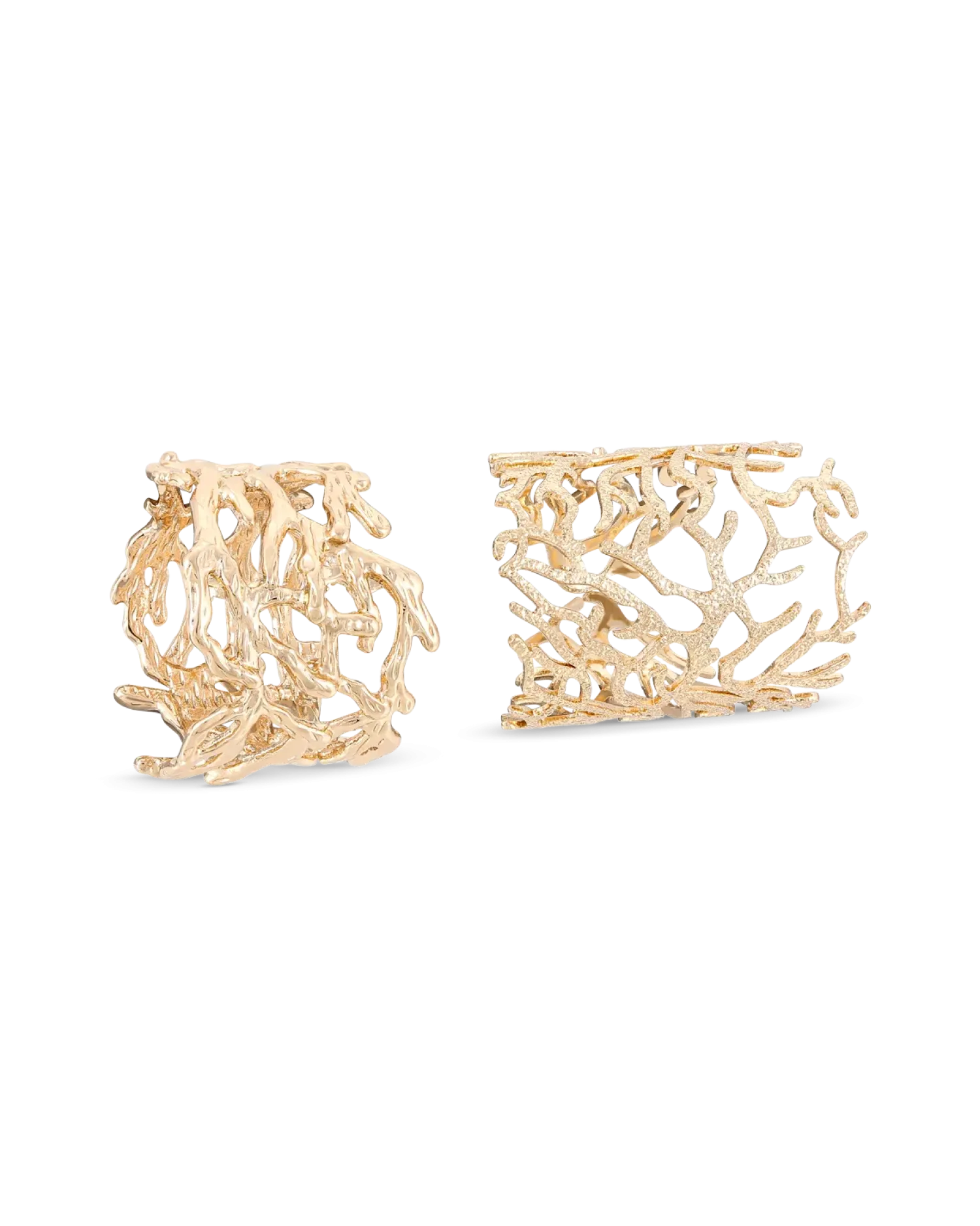 Bijou Brigitte Ensemble de bagues - Coral Duo Best