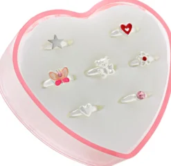 Bijou Brigitte Ensemble de bagues fille - Little Friends Sale