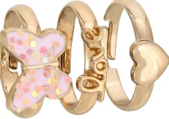 Bijou Brigitte Ensemble de bagues fille - Love Trio Best