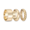 Bijou Brigitte Ensemble de bagues - Golden Classics Discount